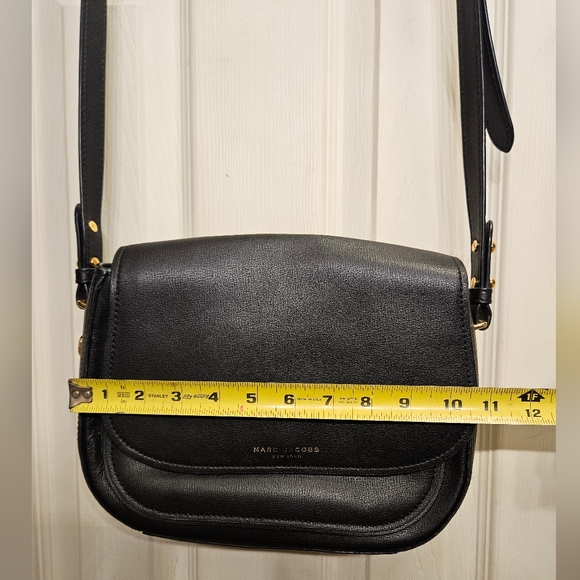 Marc Jacobs Black Crossbody Bag Handbag Purse - Picture 11 of 13